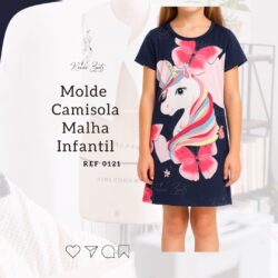Molde Camisola Malha Infantil - Ref 0121