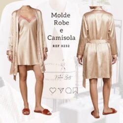 Molde Robe e Camisola - Ref 0232