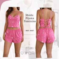 Molde Conjunto Baby/Short Doll Feminino - Ref 0087